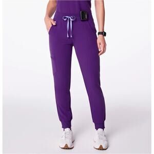 Figs Purple Jogger scrub pants